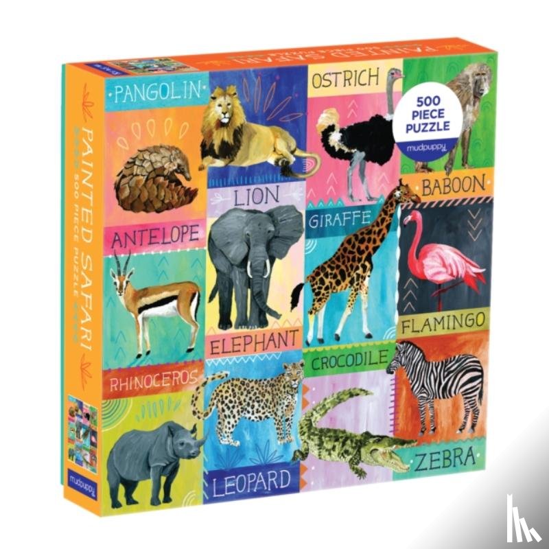  - Painted Safari 500 Piece Family Puzzle
