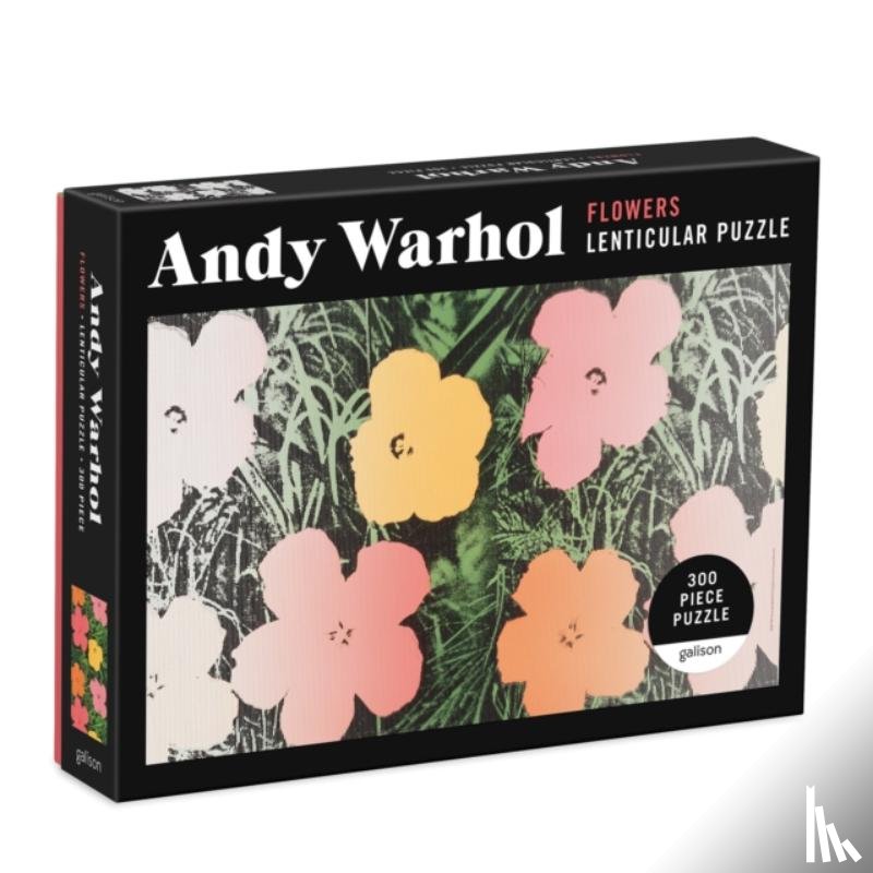 Warhol, Andy - Andy Warhol Flowers 300 Piece Lenticular Puzzle