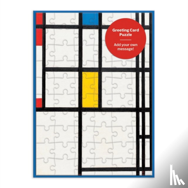 Mondiran, Piet - MoMA Mondrian Greeting Card Puzzle