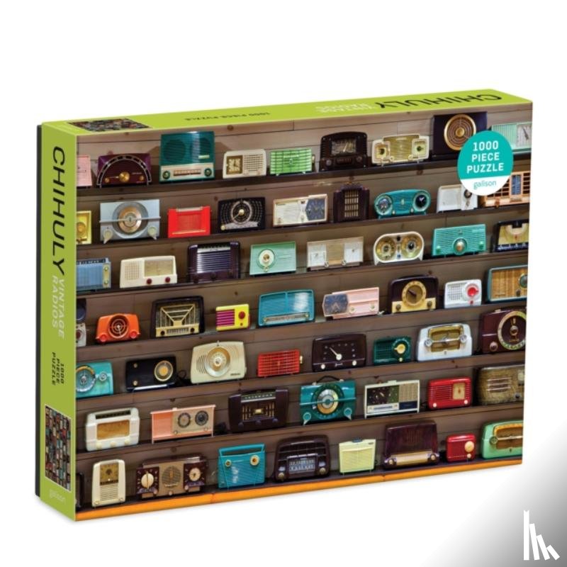 Galison - Chihuly Vintage Radios 1000 Piece Puzzle