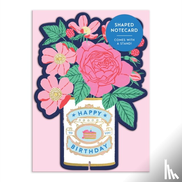 Taylor, Emily - Ever Upward Birthday Shaped Notecard w/Stand