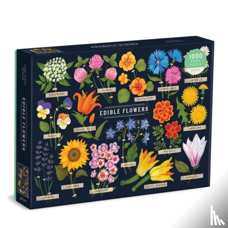 Galison - Edible Flowers 1000 Piece Puzzle