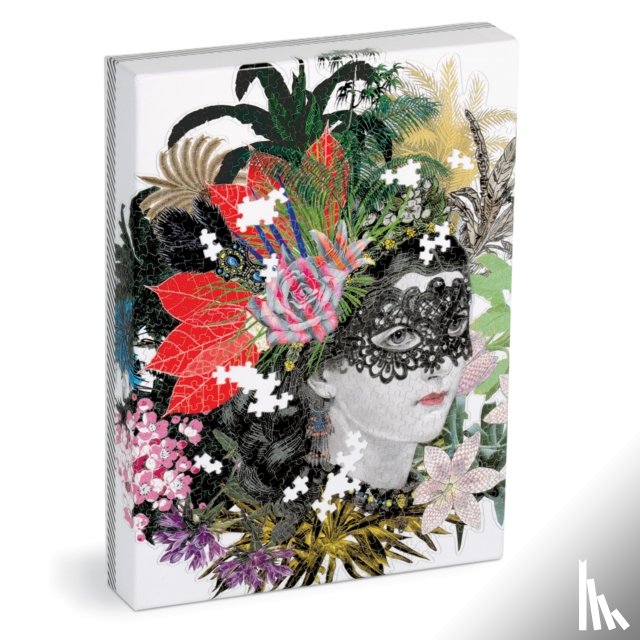 Christian Lacroix, Galison - Christian Lacroix Heritage Collection Mam'zelle Scarlett 750 Piece Shaped Puzzle