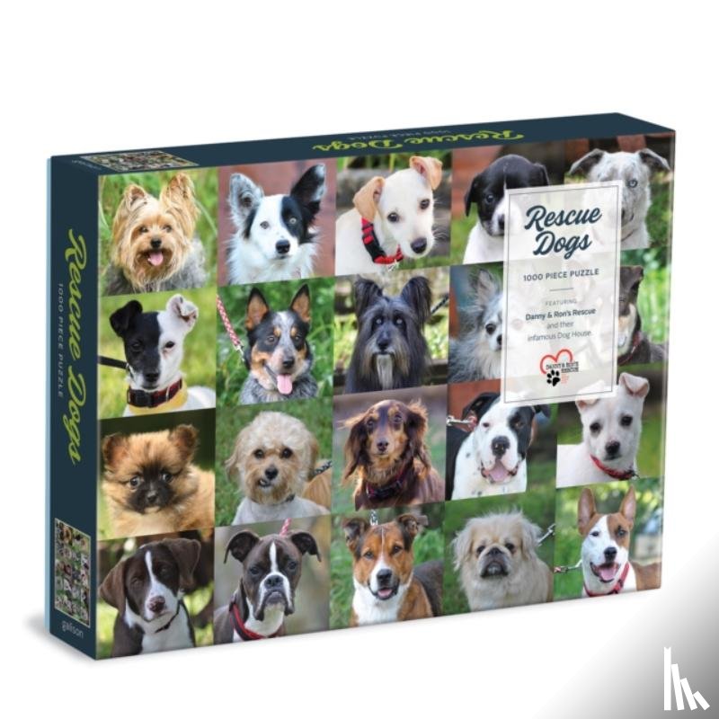 Galison - Rescue Dogs 1000 Piece Puzzle
