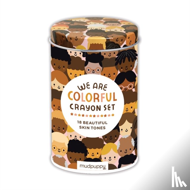 Ahn, Courtney - We Are Colorful Skin Tone Crayon Set