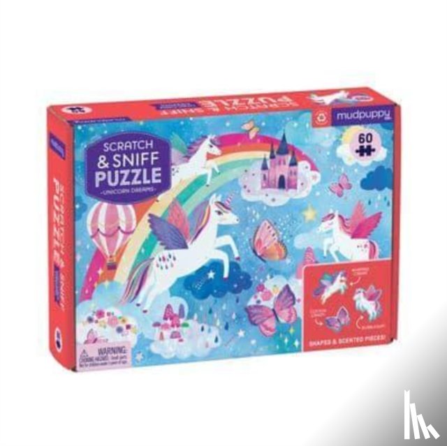 Mudpuppy - Unicorn Dreams Scratch and Sniff Puzzle