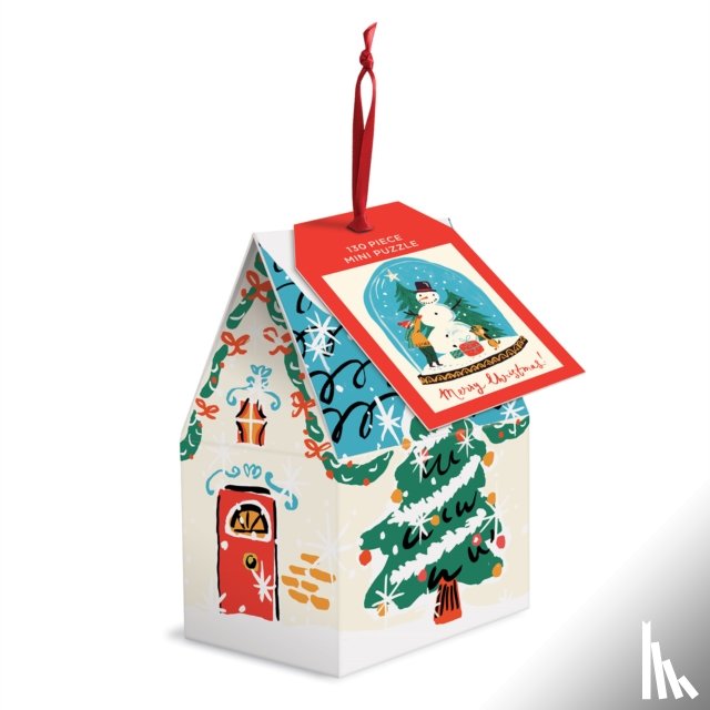 Galison - Snow Globe 130 Piece Puzzle Ornament