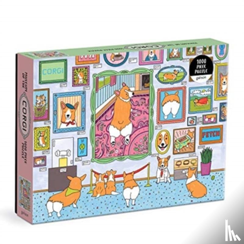 Galison - Museum of the Corgi 1000 Piece Puzzle