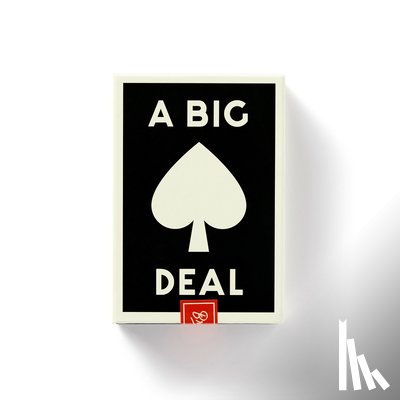 Brass Monkey, Galison - A Big Deal Giant Playing Cards