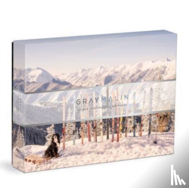 Galison - Gray Malin The Winter Holiday 500 Piece Double Sided Puzzle
