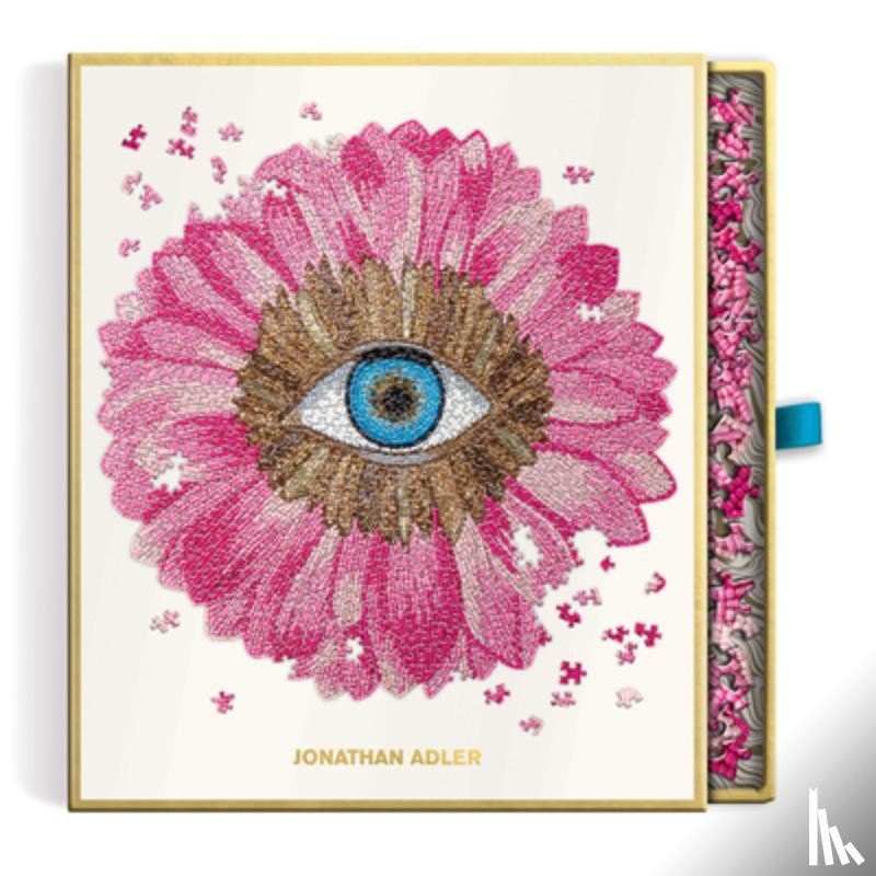 Galison, Adler, Jonathan - Jonathan Adler Petals 750 Piece Shaped Puzzle