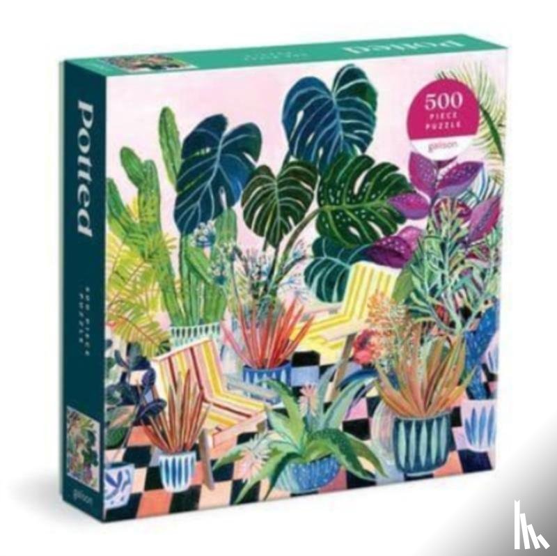 Galison - Potted 500 Piece Puzzle