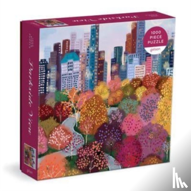Galison - Parkside View 1000 Pc Puzzle In a Square Box