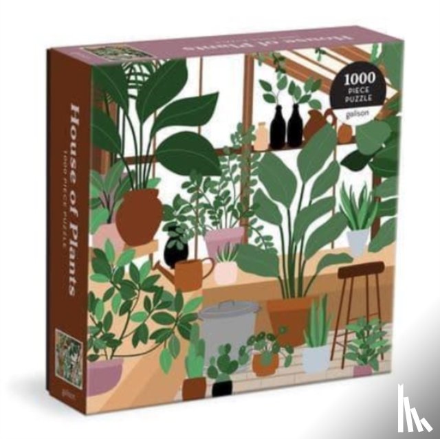 Galison - House of Plants 1000 Piece Puzzle in Square Box