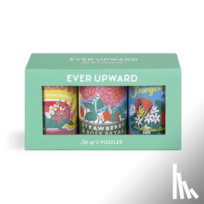 Galison - Ever Upward Set of 3 Puzzles in Tins