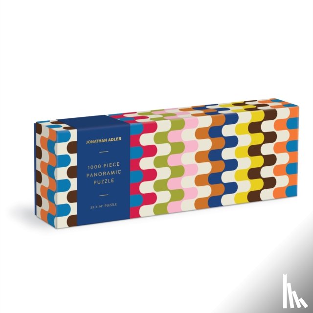 Galison - Jonathan Adler Bargello 1000 Piece Panoramic Puzzle