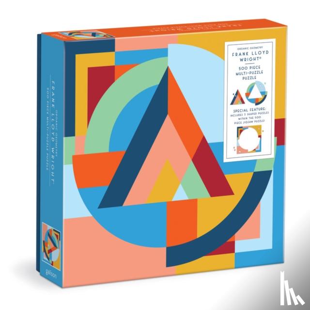 Galison - Frank Lloyd Wright Organic Geometry 500 Piece Multi-Puzzle Puzzle