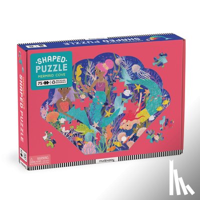 Mudpuppy - Mermaid Cove 75 Piece Shaped Scene puzzle