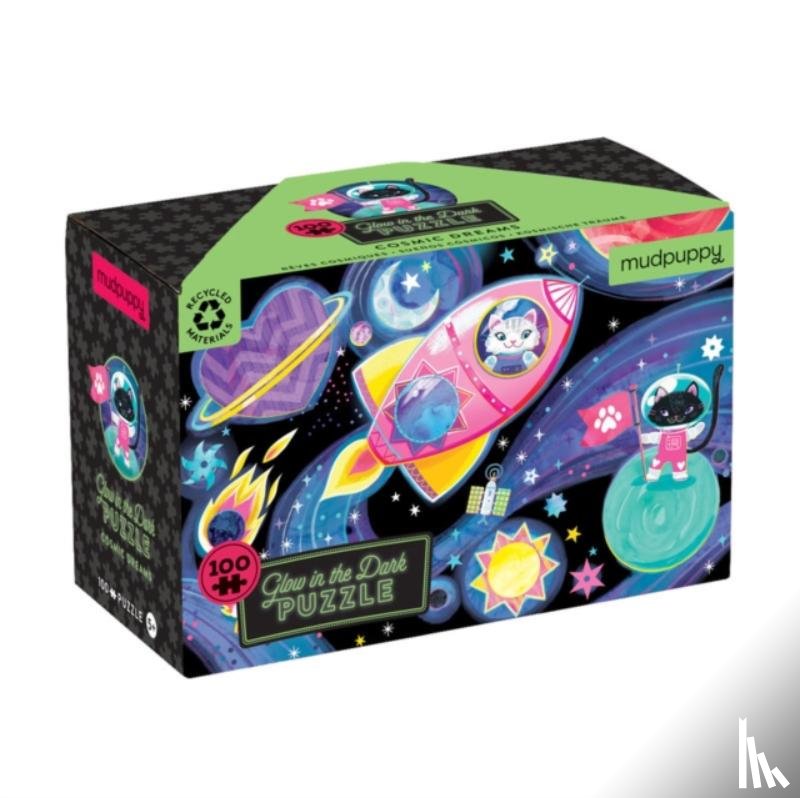 Mudpuppy - Cosmic Dreams 100 Piece Glow in the Dark Puzzle