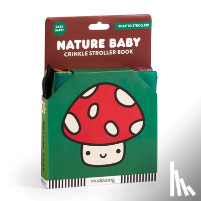 Mudpuppy - Nature Baby Crinkle Fabric Stroller Book