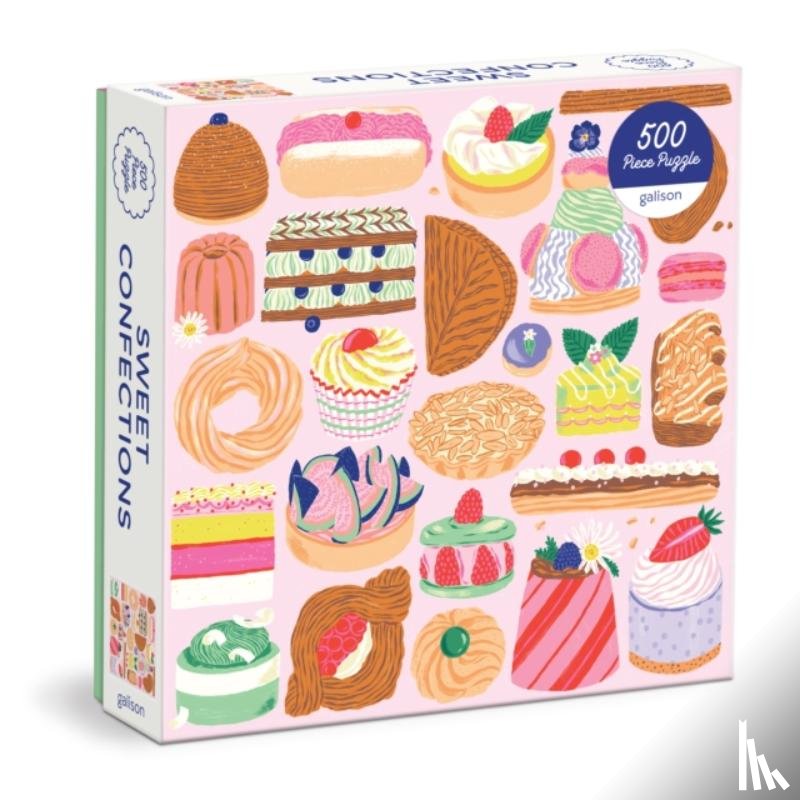 Galison - Sweet Confections 500 Piece Puzzle