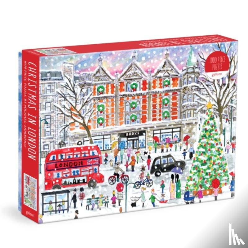Galison - Michael Storrings Christmas in London 1000 Piece Puzzle