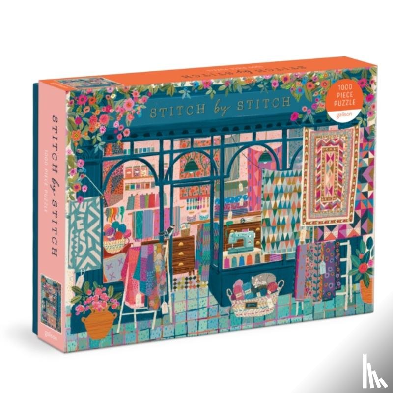 Galison - Stitch by Stitch 1000 Piece Puzzle