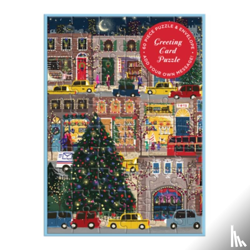 Galison - Joy Laforme Winter Lights Greeting Card Puzzle