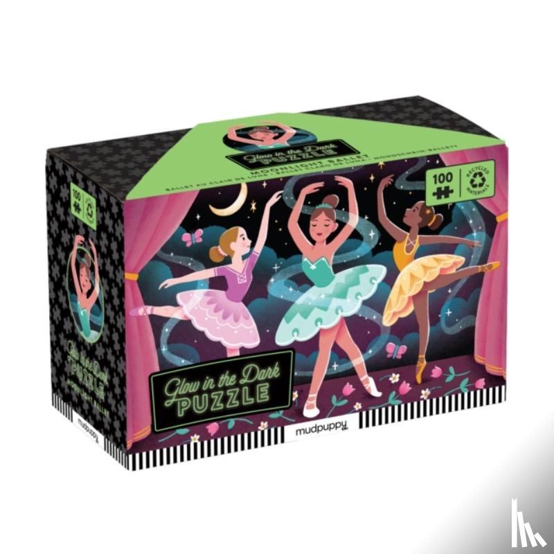 Mudpuppy - Moonlight Ballet 100 Piece Glow in the Dark Puzzle