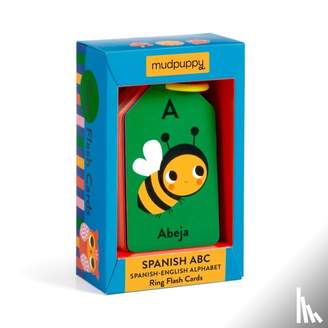 Mudpuppy - Spanish-English ABC Ring Flash Cards