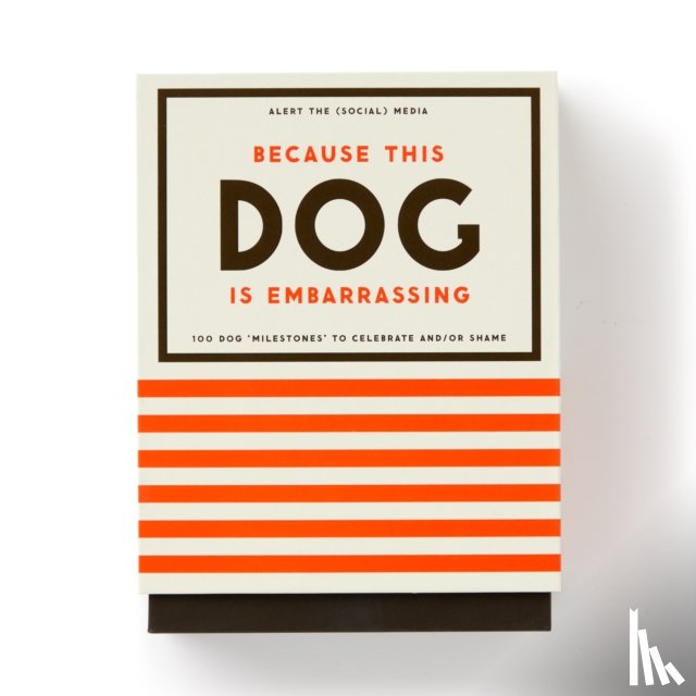 Brass Monkey - Because This Dog Is Embarrassing - Pet Shame/Praise Deck