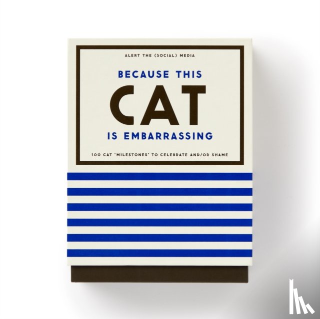 Brass Monkey - Because This Cat Is Embarrassing - Pet Shame/Praise Deck