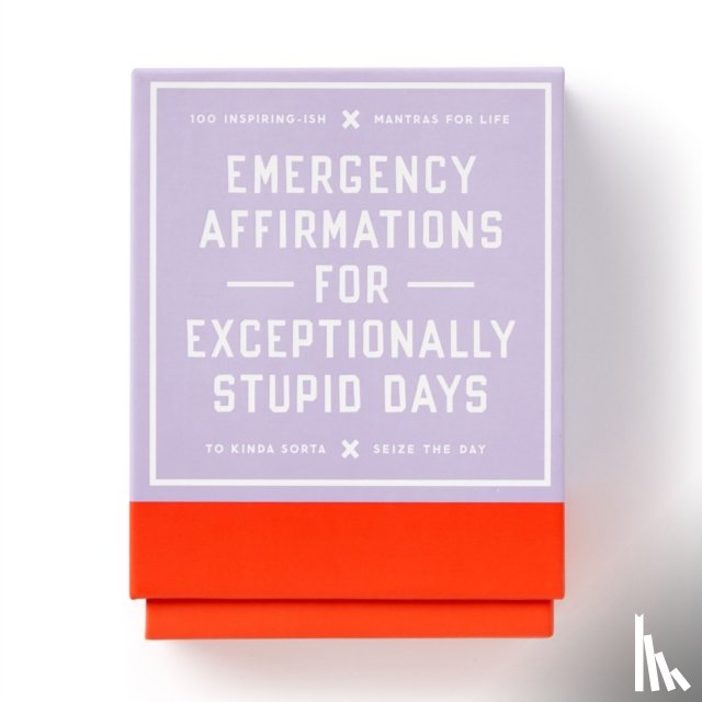 Brass Monkey - Emergency Affirmations for Exceptionally Stupid Days Card Deck