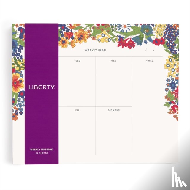  - Liberty Margaret Annie Weekly Notepad