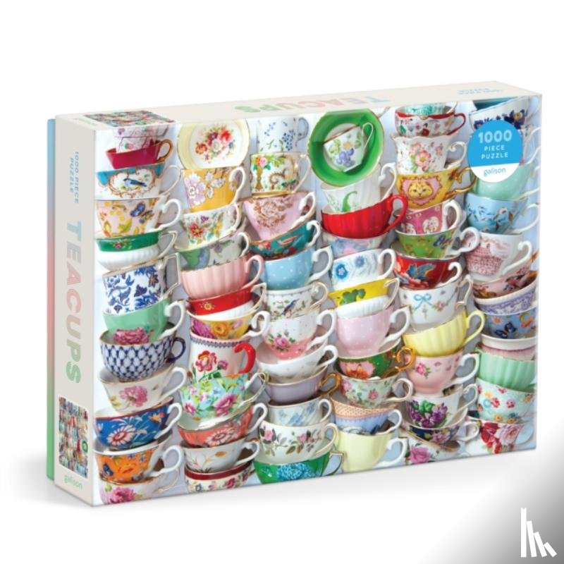 Galison - Teacups 1000 Piece Puzzle