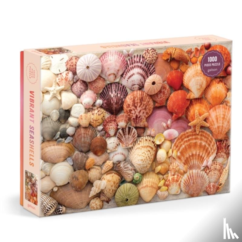 Galison - Vibrant Seashells 1000 Piece Puzzle