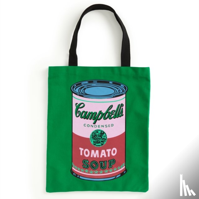 Galison - Warhol Soup Can Canvas Tote Bag - Green