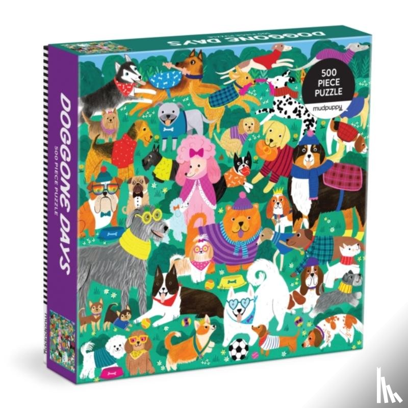 Mudpuppy - Doggone Days 500 Piece Family Puzzle