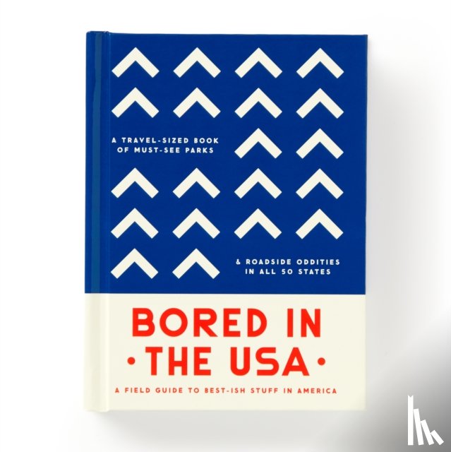 Brass Monkey, Galison - Bored In The USA - Travel Guide Book