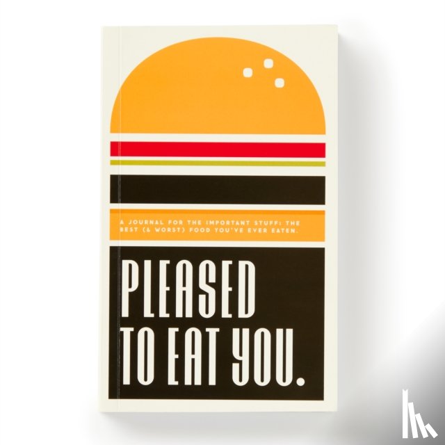 Brass Monkey, Galison - Pleased to Eat You Food Journal