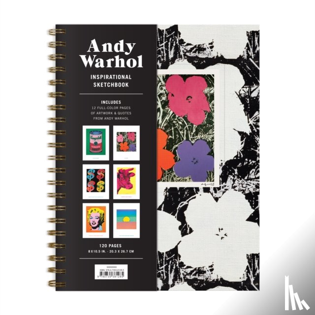 Galison - Andy Warhol Inspirational Sketchbook