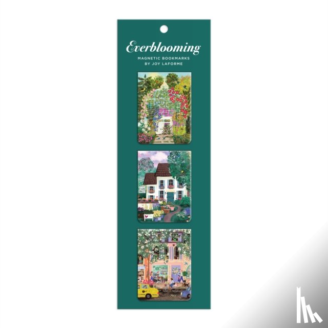 Galison - Joy Laforme Everblooming Magnetic Bookmark Set