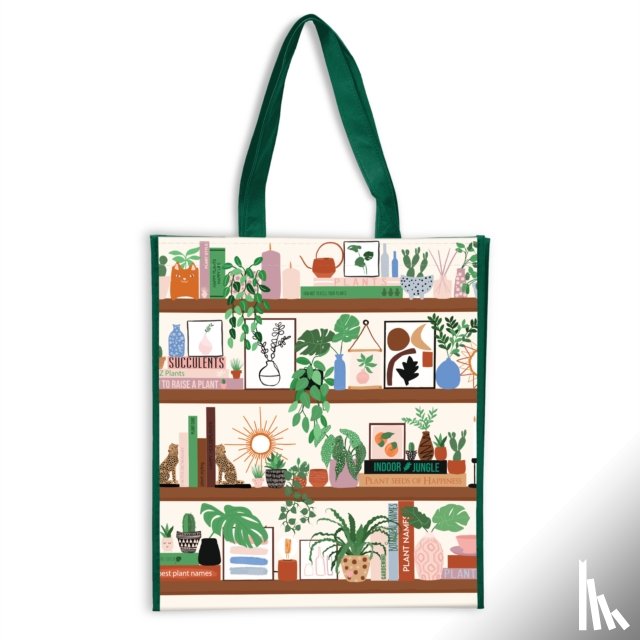 Galison - Plant Shelfie Reusable Shopping Bag