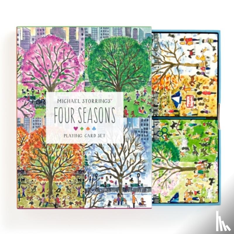Galison - Michael Storrings Four Seasons Playing Card Set