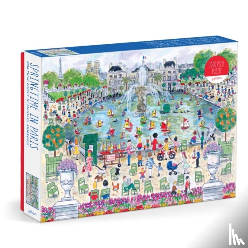 Galison - Michael Storrings Springtime in Paris 1000 Piece Puzzle
