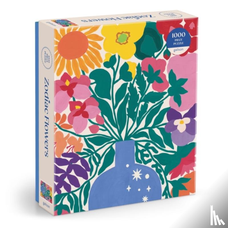 Galison - Zodiac Flowers 1000 Piece Puzzle