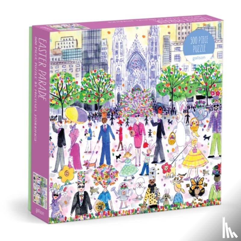Galison - Michael Storrings Easter Parade 500 Piece Puzzle