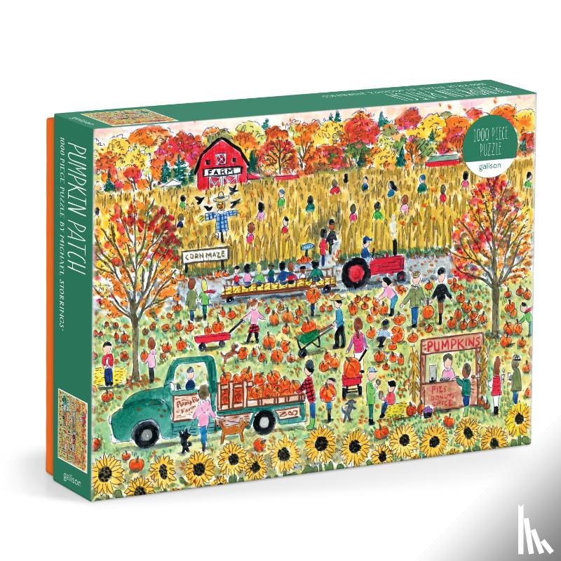 Galison, Storrings, Michael - Michael Storrings Pumpkin Patch 1000 Piece Puzzle