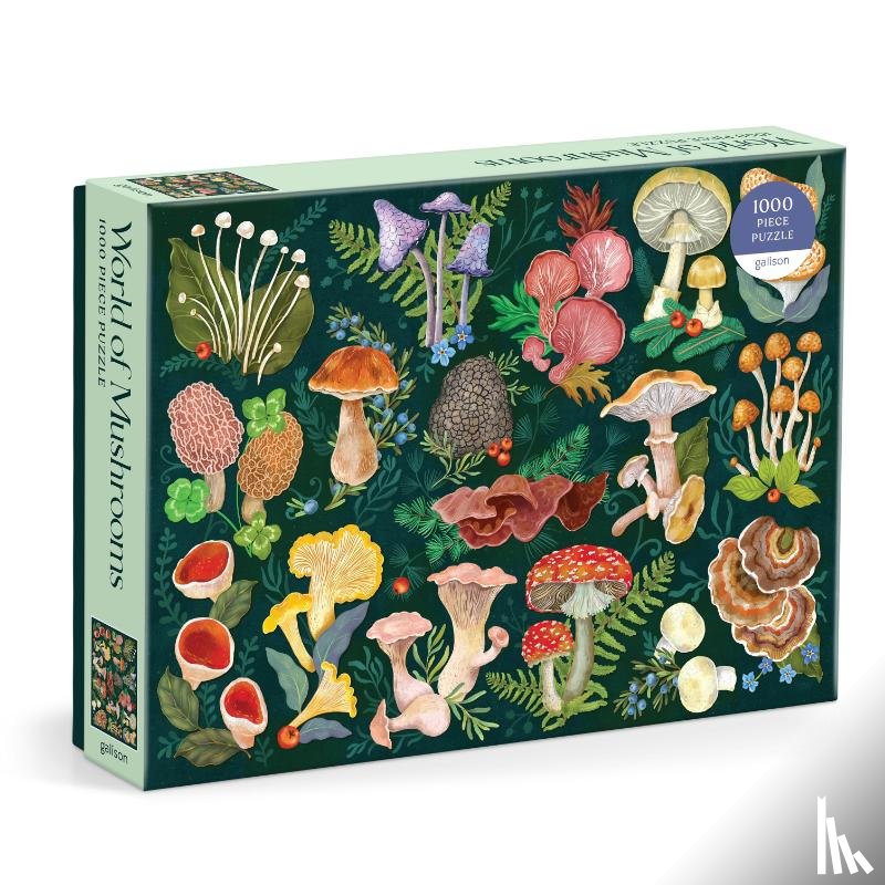 Galison, Akbarova, Olga - World of Mushrooms 1000 Piece Puzzle