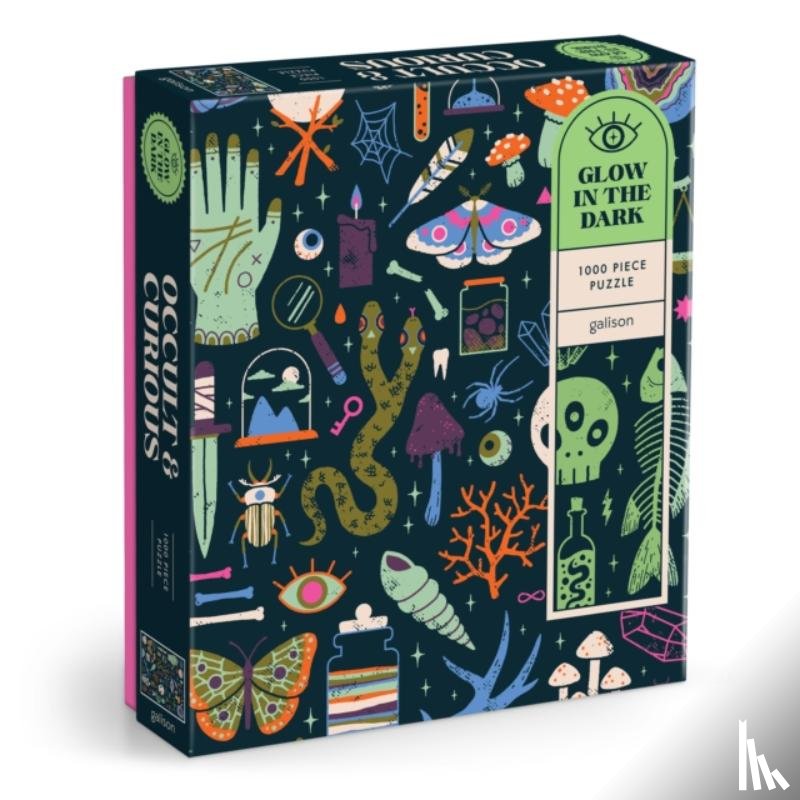 Galison, Chew, Camille - Occult and Curious 1000 Piece Glow in the Dark Puzzle